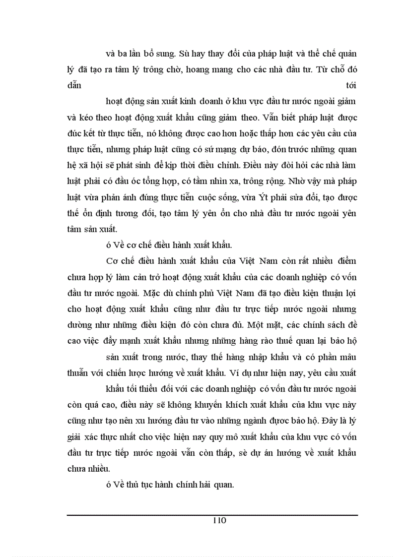 image for page Thực trạng hoạt động xuất nhập khẩu của các doanh nghiệp có vốn đầu tư trực tiếp nước ngoài tại Việt Nam trong thời gian vừa qua