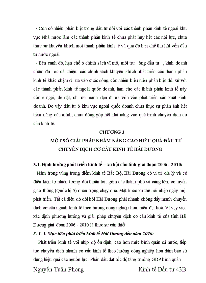 image for page Tác động của đầu tư tới chuyển dịch cơ cấu kinh tế ở Hải Dương