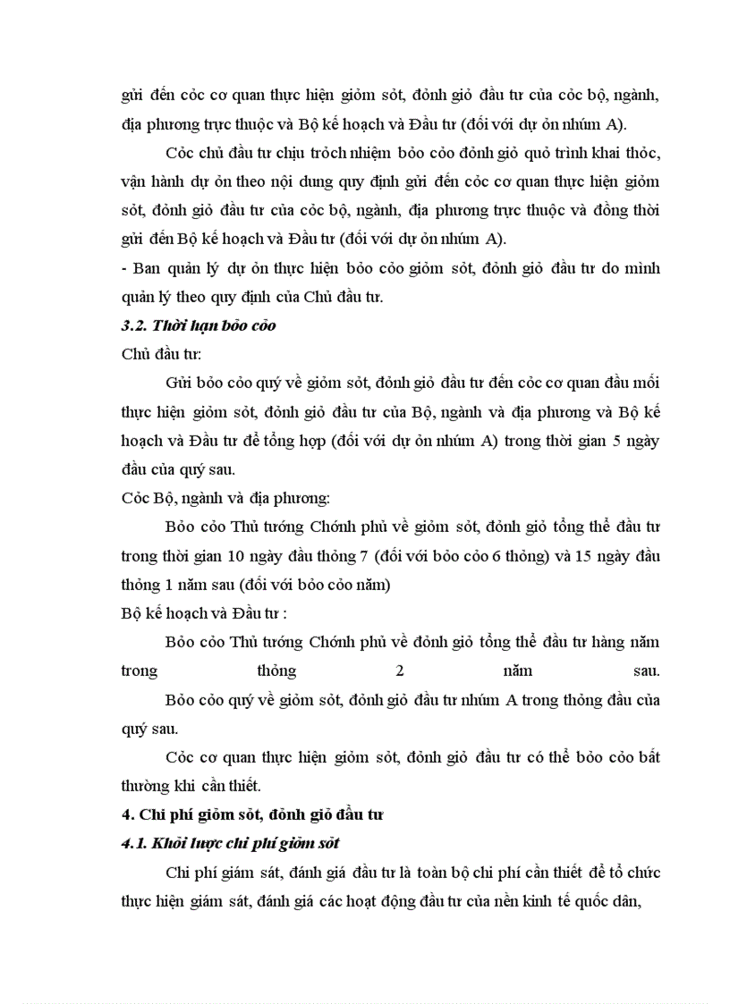image for page Thực trạng công tác giám sát, đánh giá đầu tư đối với các dự án đầu tư tại vụ thẩm định và giám sát đầu tư.