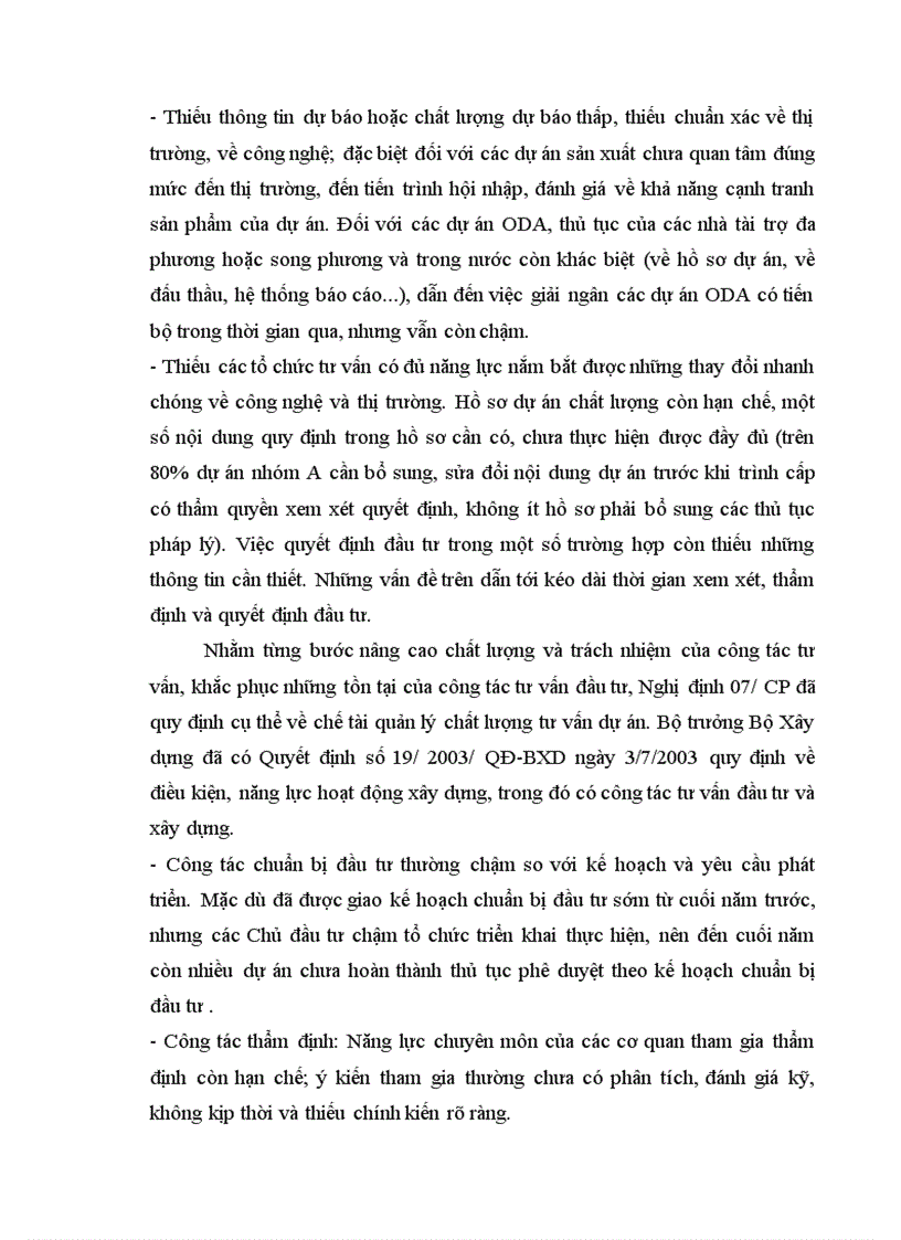 image for page Thực trạng công tác giám sát, đánh giá đầu tư đối với các dự án đầu tư tại vụ thẩm định và giám sát đầu tư.