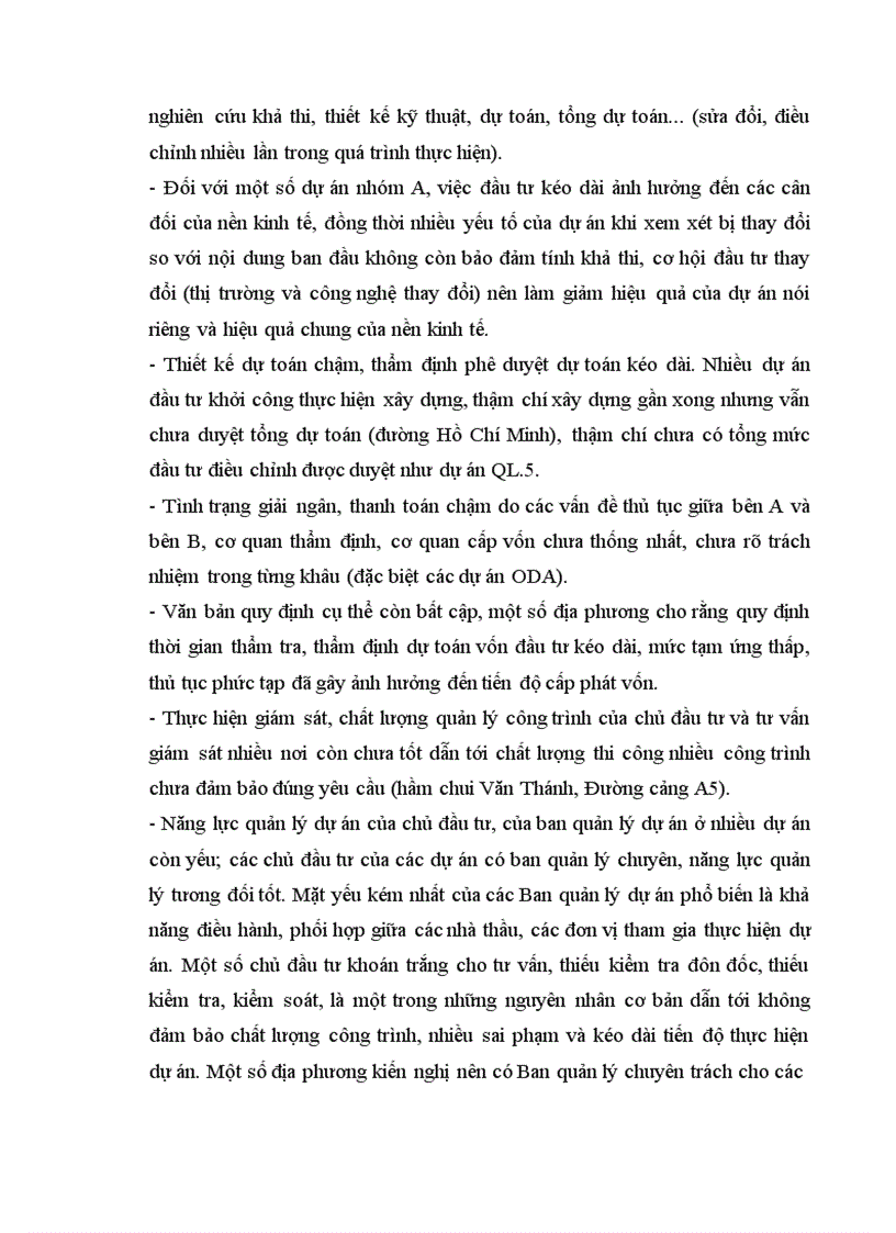 image for page Thực trạng công tác giám sát, đánh giá đầu tư đối với các dự án đầu tư tại vụ thẩm định và giám sát đầu tư.