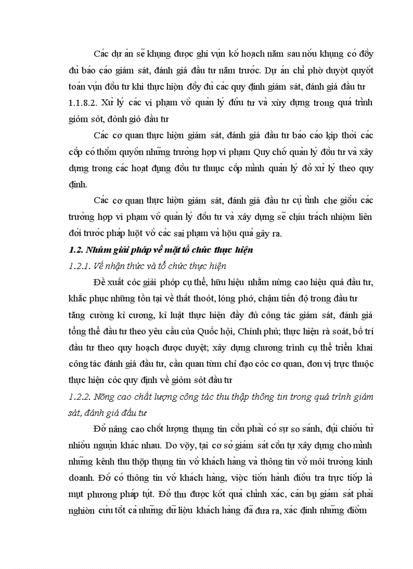 image for page Thực trạng công tác giám sát, đánh giá đầu tư đối với các dự án đầu tư tại vụ thẩm định và giám sát đầu tư.