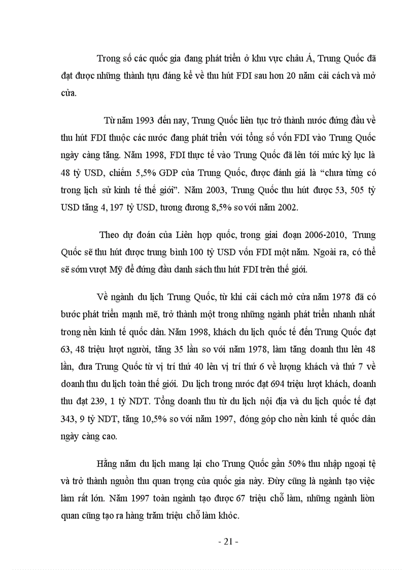 image for page Thực trạng và giải pháp nhằm tăng cường thu hút FDI vào ngành du lịch Việt Nam