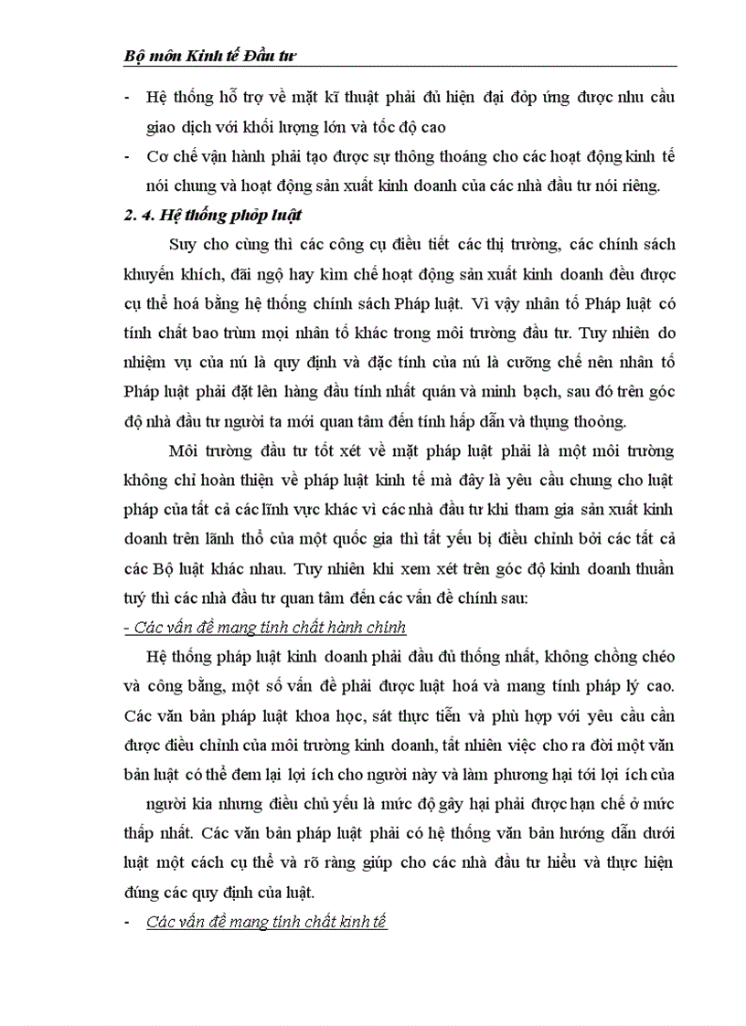 image for page Môi trường đầu tư với sự phát triển của DNNVV Việt Nam