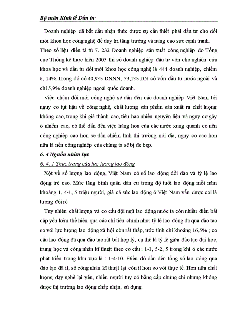 image for page Môi trường đầu tư với sự phát triển của DNNVV Việt Nam