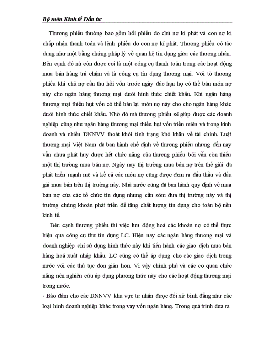 image for page Môi trường đầu tư với sự phát triển của DNNVV Việt Nam