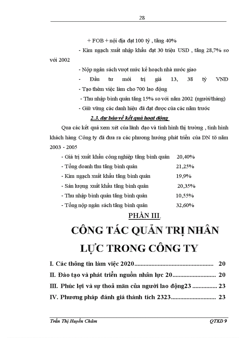 image for page Công tác quản trị nhân lực trong công ty