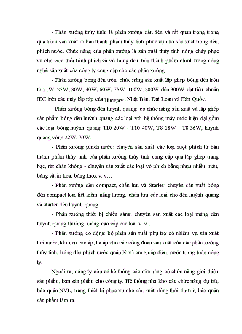 image for page Chi phí sản xuất và các giải pháp hạ thấp chi phí sản xuất kinh doanh tại Công ty Bóng đèn Phích nước Rạng Đông .