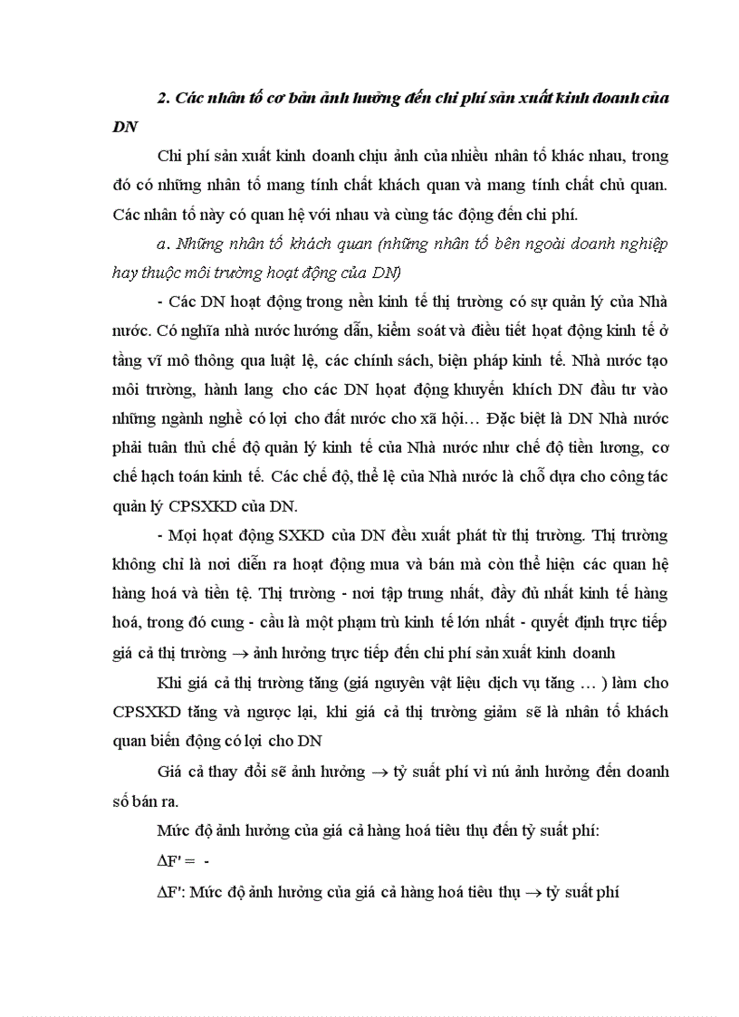 image for page Chi phí sản xuất và các giải pháp hạ thấp chi phí sản xuất kinh doanh tại Công ty Bóng đèn Phích nước Rạng Đông .