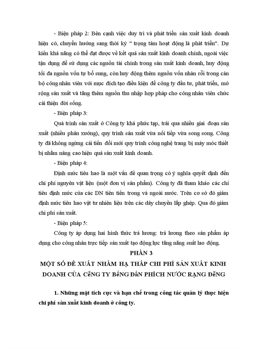 image for page Chi phí sản xuất và các giải pháp hạ thấp chi phí sản xuất kinh doanh tại Công ty Bóng đèn Phích nước Rạng Đông .