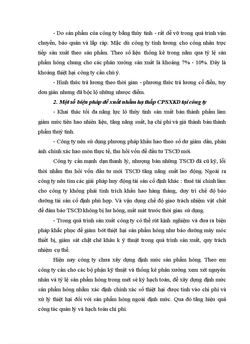 image for page Chi phí sản xuất và các giải pháp hạ thấp chi phí sản xuất kinh doanh tại Công ty Bóng đèn Phích nước Rạng Đông .