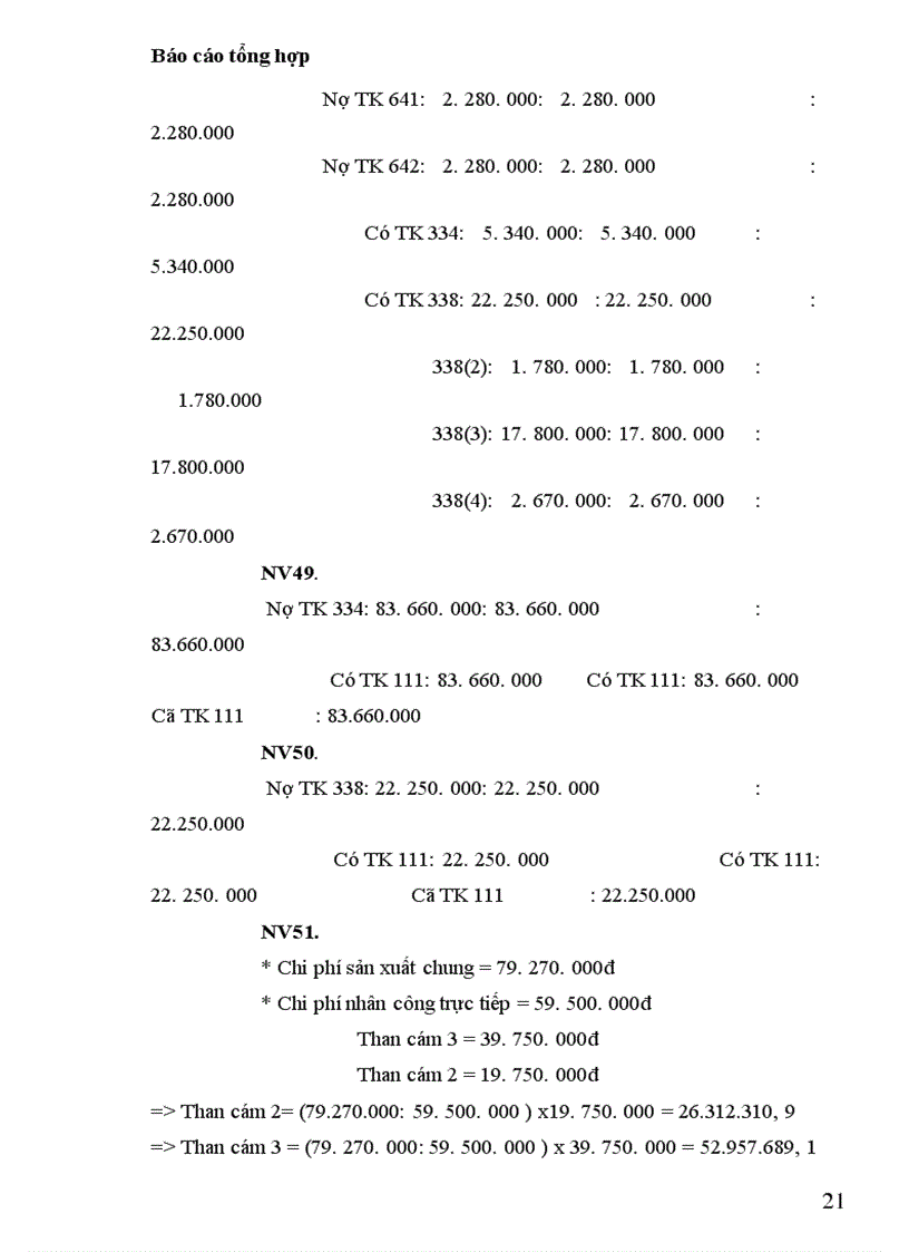 image for page Báo cáo tổng hợp tại Công ty Đại Phú