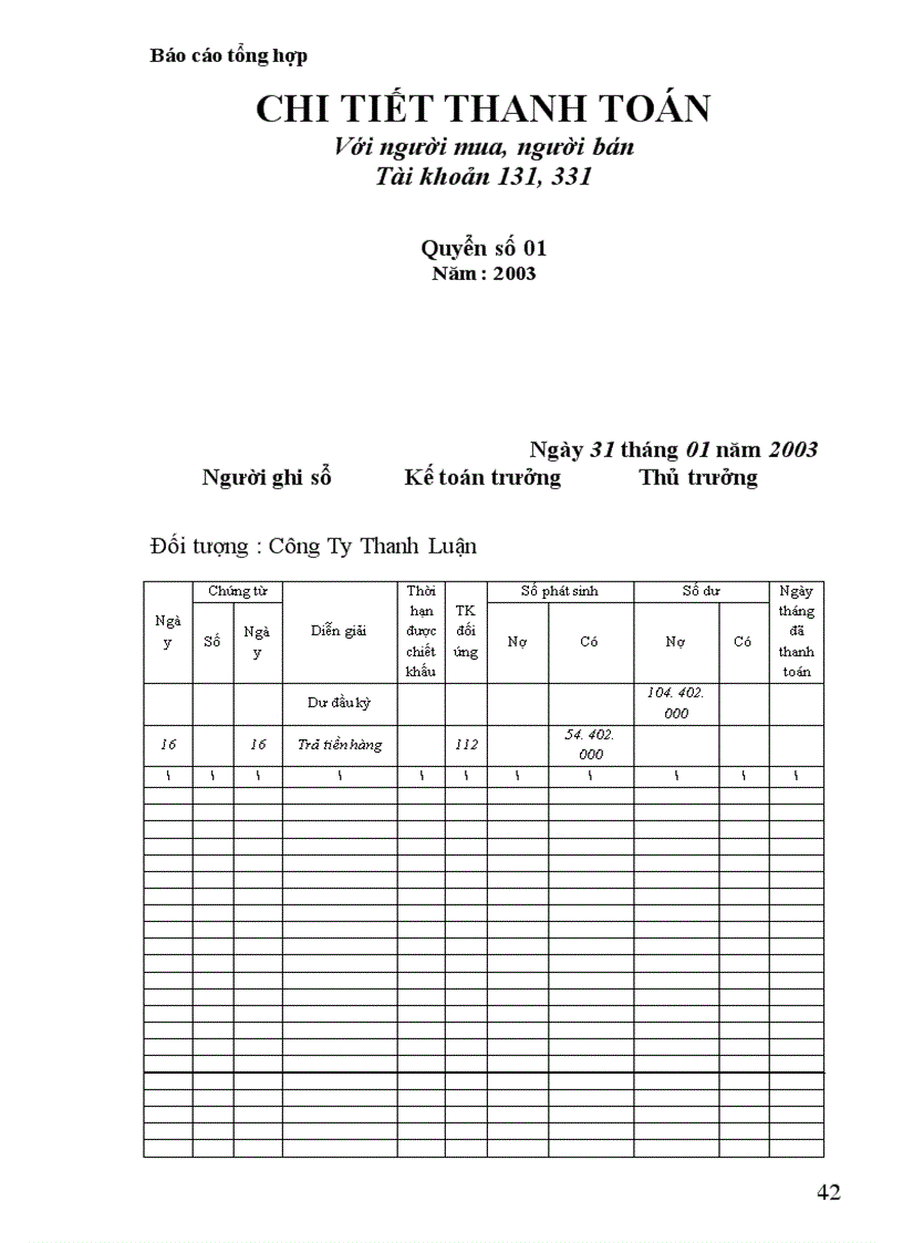image for page Báo cáo tổng hợp tại Công ty Đại Phú