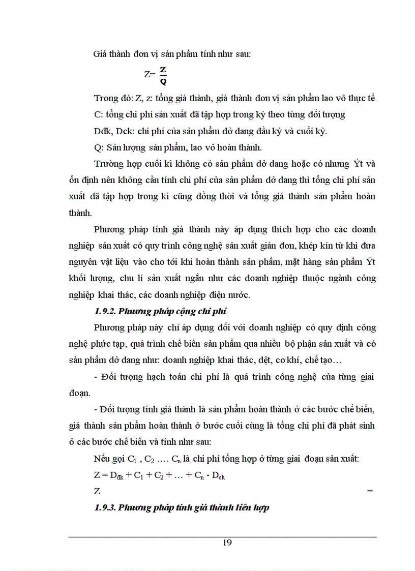 image for page Kế toán tập hợp chi phí sản xuất và tính giá thành sản phẩm nhà máy xi măng Sông Đà