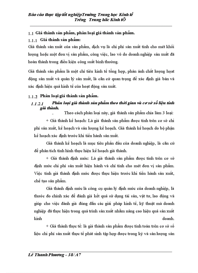 image for page Kề toán chi phí sản xuất và tính giá thành sản phẩm tại Công ty vật tư thiết bị nông sản Thanh Trì - Hà Nội