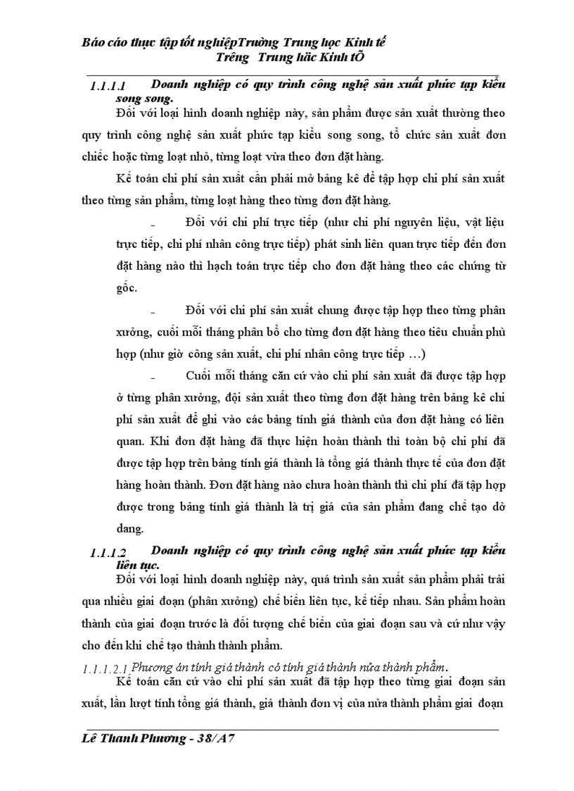 image for page Kề toán chi phí sản xuất và tính giá thành sản phẩm tại Công ty vật tư thiết bị nông sản Thanh Trì - Hà Nội