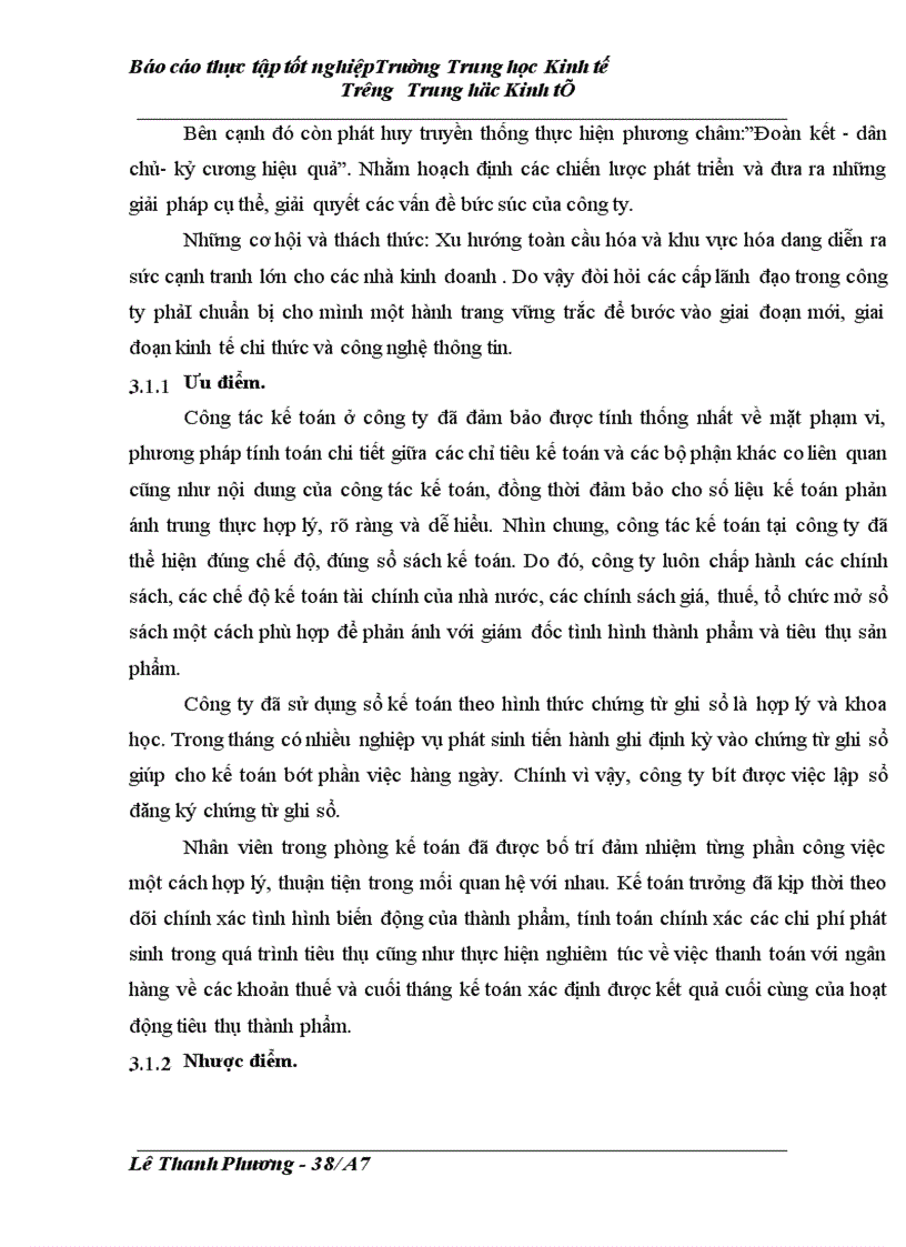 image for page Kề toán chi phí sản xuất và tính giá thành sản phẩm tại Công ty vật tư thiết bị nông sản Thanh Trì - Hà Nội