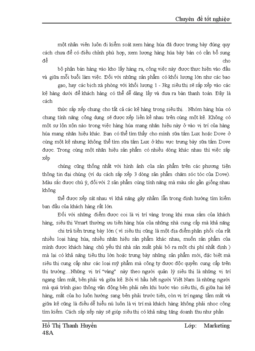 image for page Các giải pháp nâng cao hiệu quả quảng cáo và trưng bày hàng hóa ở siêu thị Vmart