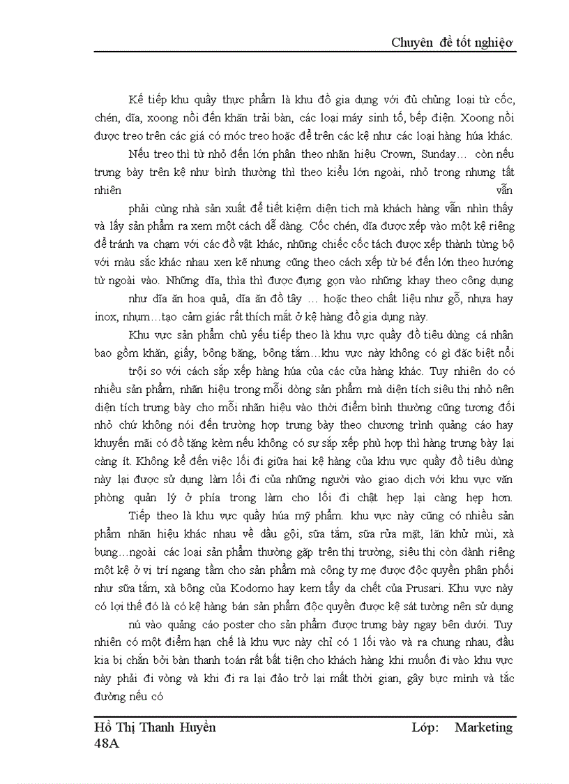 image for page Các giải pháp nâng cao hiệu quả quảng cáo và trưng bày hàng hóa ở siêu thị Vmart