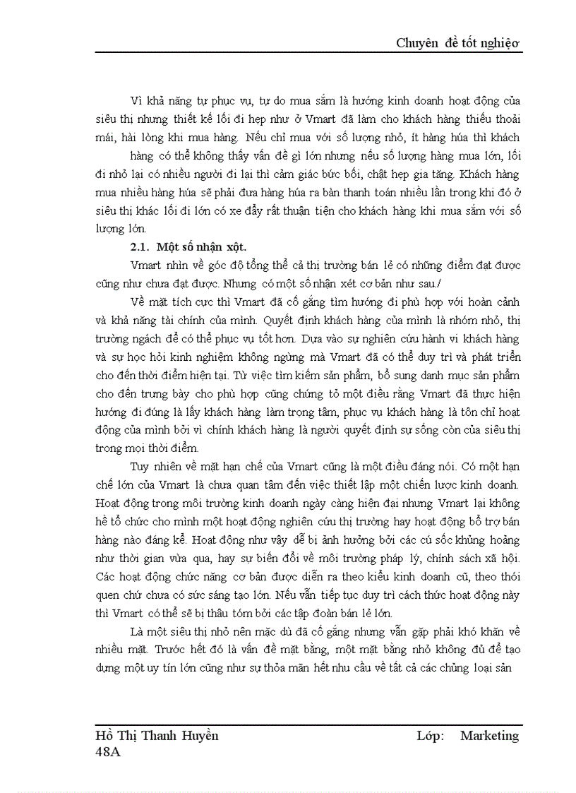 image for page Các giải pháp nâng cao hiệu quả quảng cáo và trưng bày hàng hóa ở siêu thị Vmart