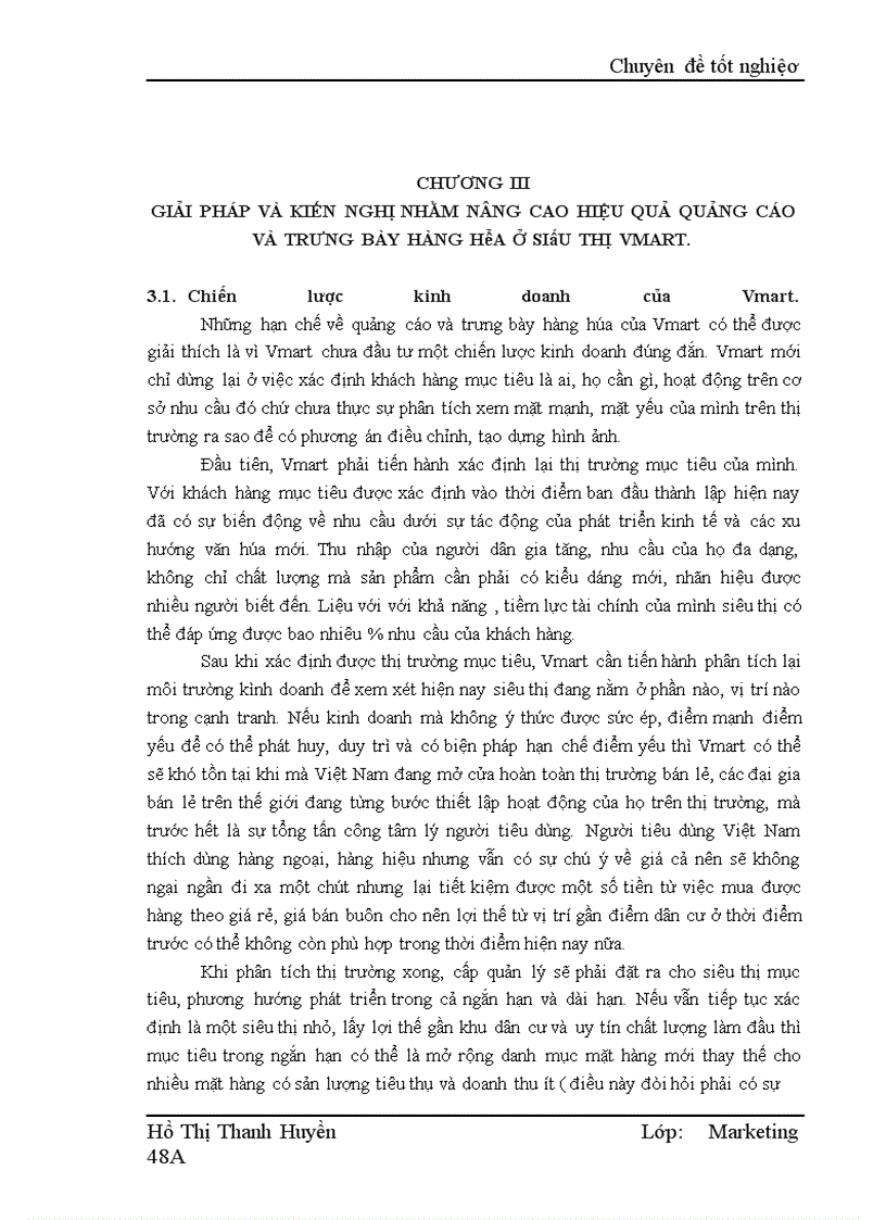 image for page Các giải pháp nâng cao hiệu quả quảng cáo và trưng bày hàng hóa ở siêu thị Vmart
