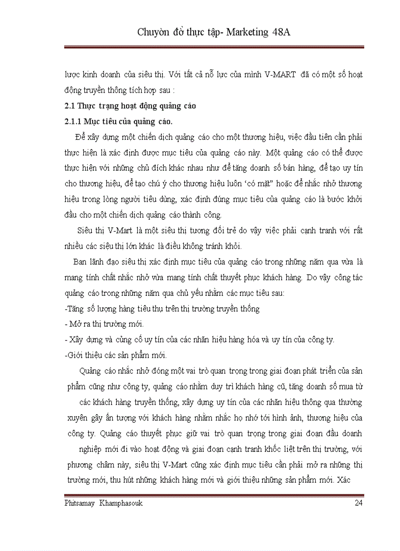 image for page Giải pháp nâng cao hiệu qủa xúc tiến hỗn hợp cho siêu thị V-MART