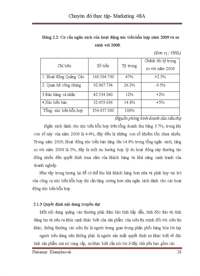 image for page Giải pháp nâng cao hiệu qủa xúc tiến hỗn hợp cho siêu thị V-MART