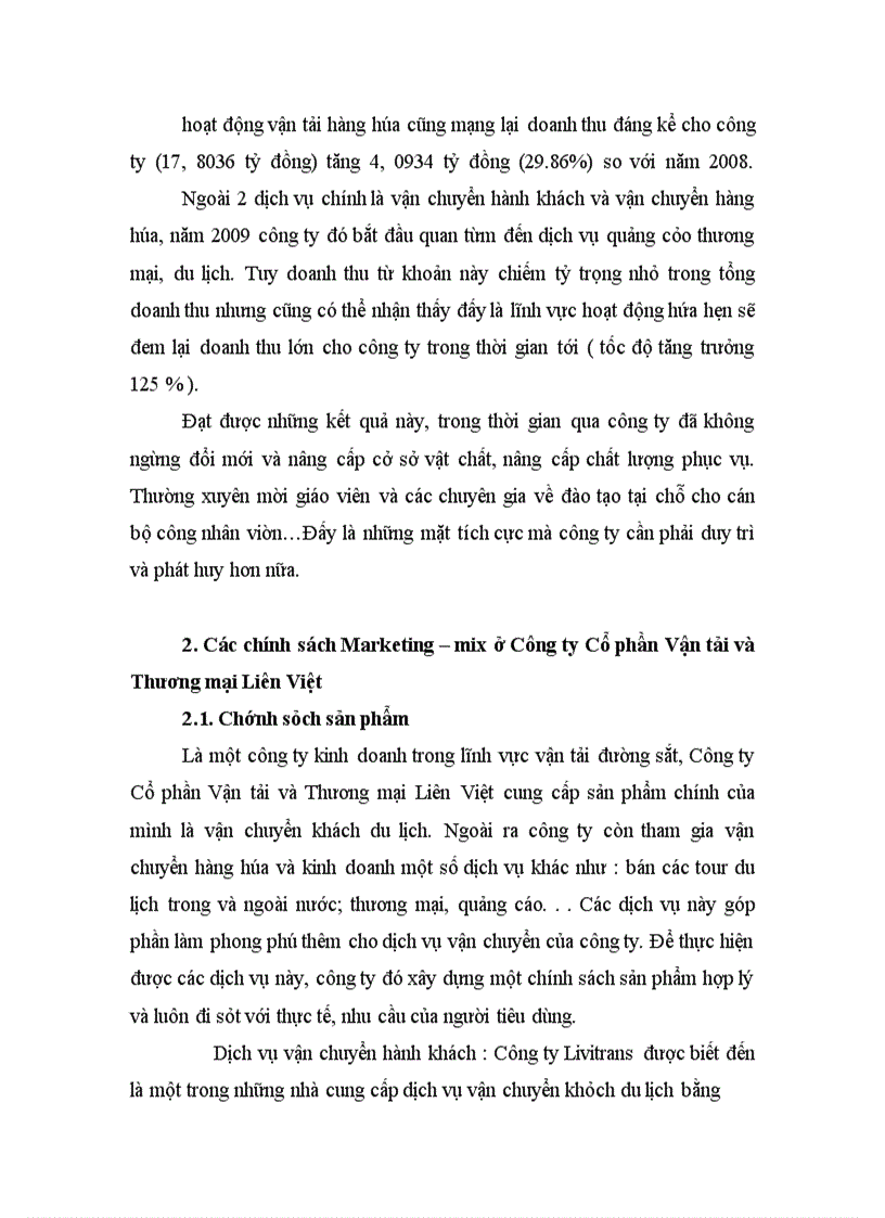 image for page Giải pháp marketing nhằm thu hút khách hàng tại Công ty Cổ phần Vận tải và Thương mại Liên Việt