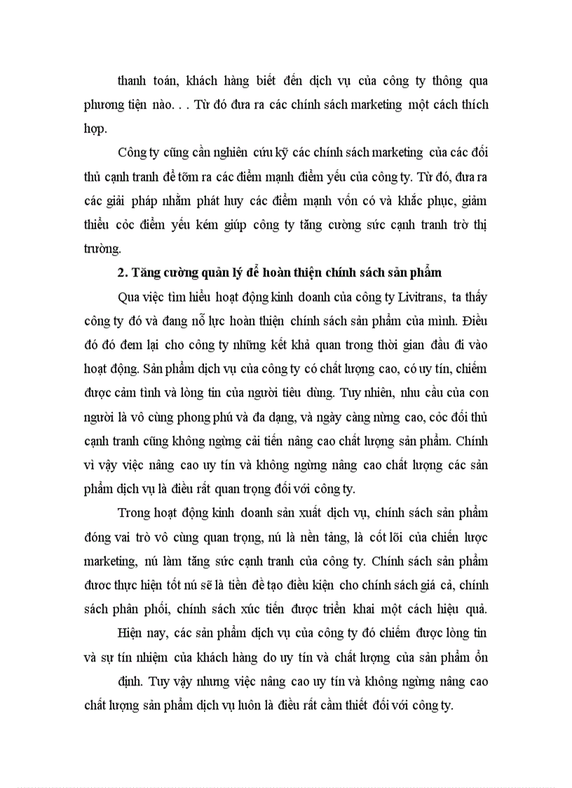 image for page Giải pháp marketing nhằm thu hút khách hàng tại Công ty Cổ phần Vận tải và Thương mại Liên Việt