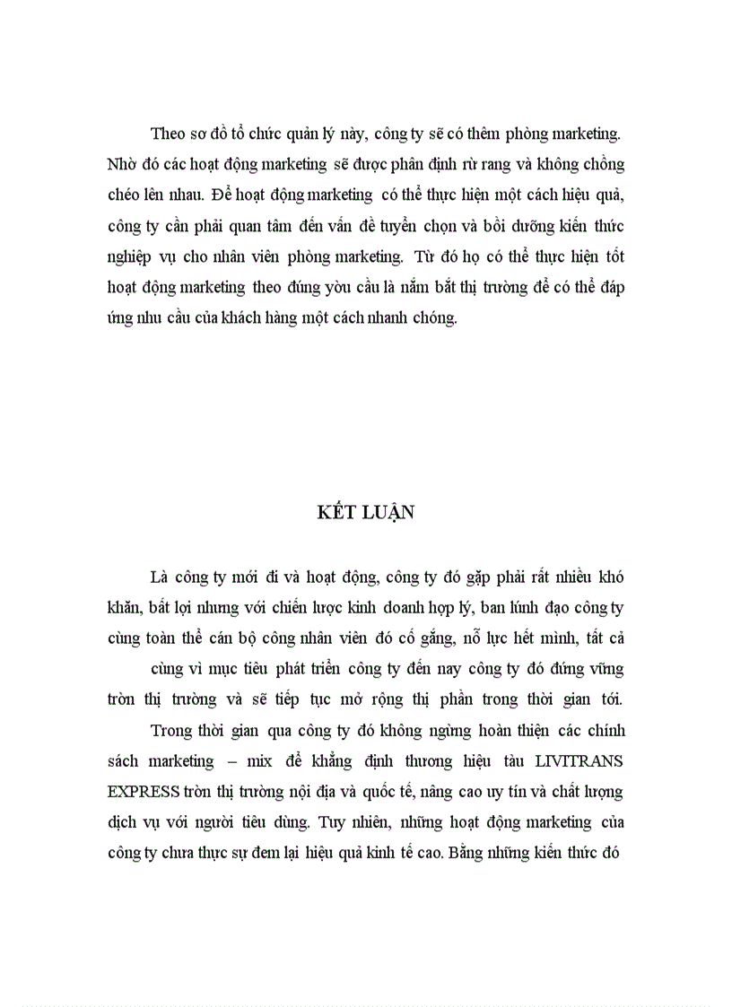 image for page Giải pháp marketing nhằm thu hút khách hàng tại Công ty Cổ phần Vận tải và Thương mại Liên Việt