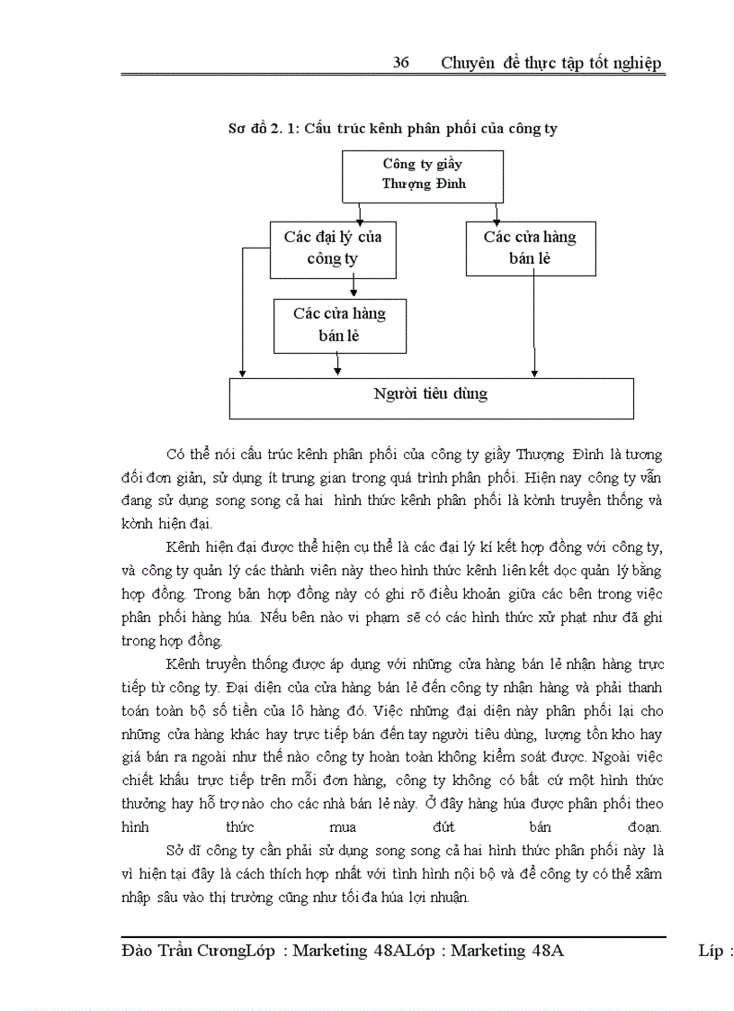 image for page Hoàn thiện kênh phân phối của công ty TNHH nhà nước một thành viên giầy Thượng Đình