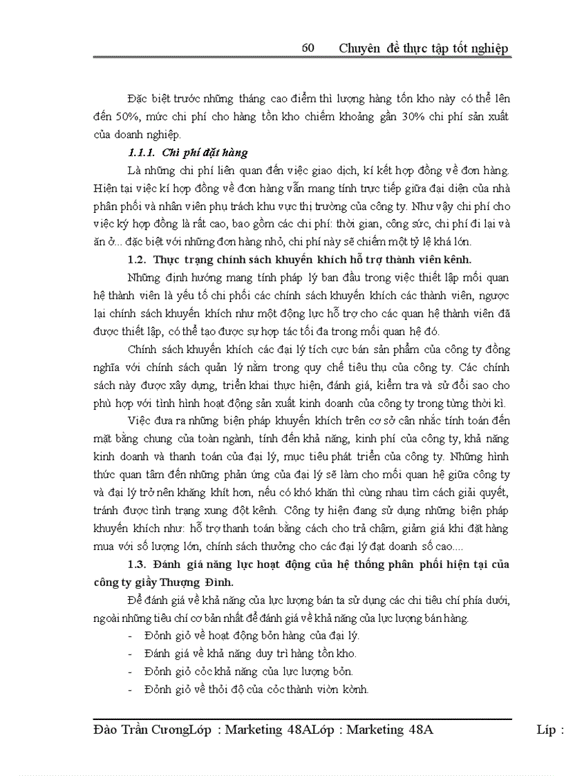 image for page Hoàn thiện kênh phân phối của công ty TNHH nhà nước một thành viên giầy Thượng Đình