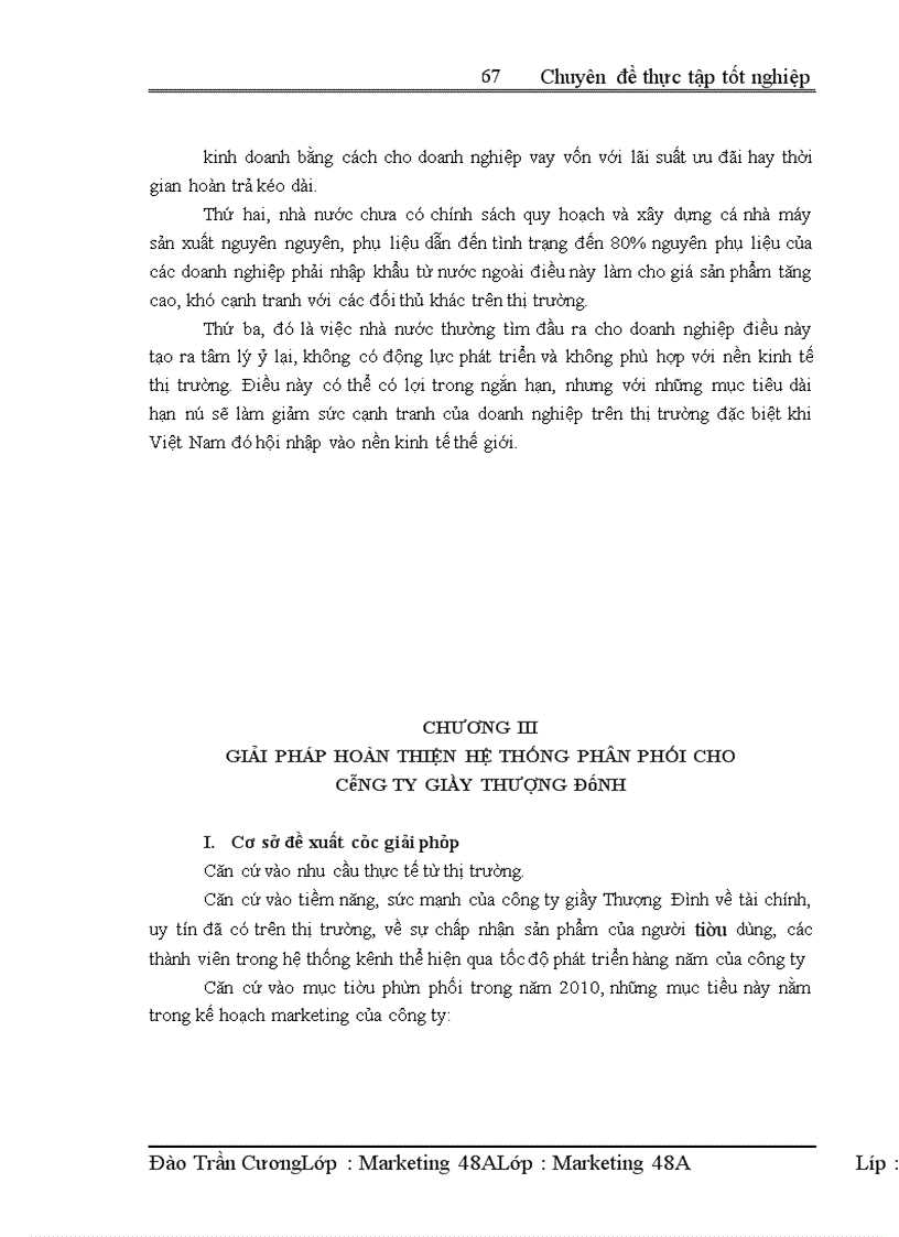 image for page Hoàn thiện kênh phân phối của công ty TNHH nhà nước một thành viên giầy Thượng Đình