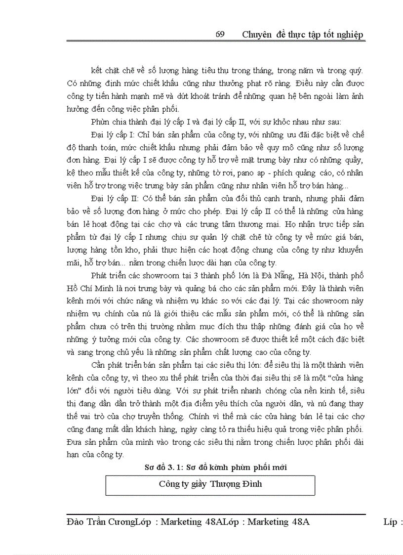 image for page Hoàn thiện kênh phân phối của công ty TNHH nhà nước một thành viên giầy Thượng Đình