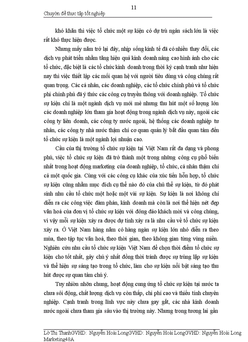 image for page Hoàn thiện quy trình dịch vụ tổ chức sự kiện của công ty cổ phần xúc tiến đầu tư thương mại và du lịch việt long
