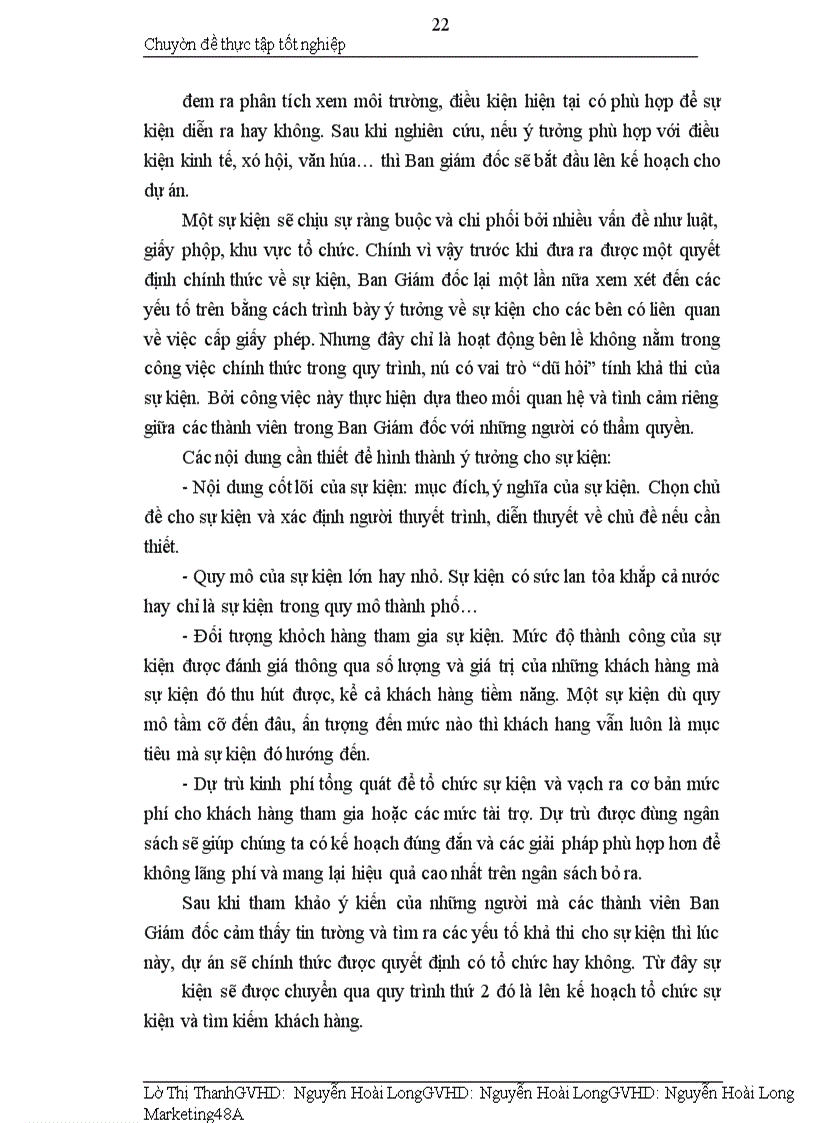 image for page Hoàn thiện quy trình dịch vụ tổ chức sự kiện của công ty cổ phần xúc tiến đầu tư thương mại và du lịch việt long