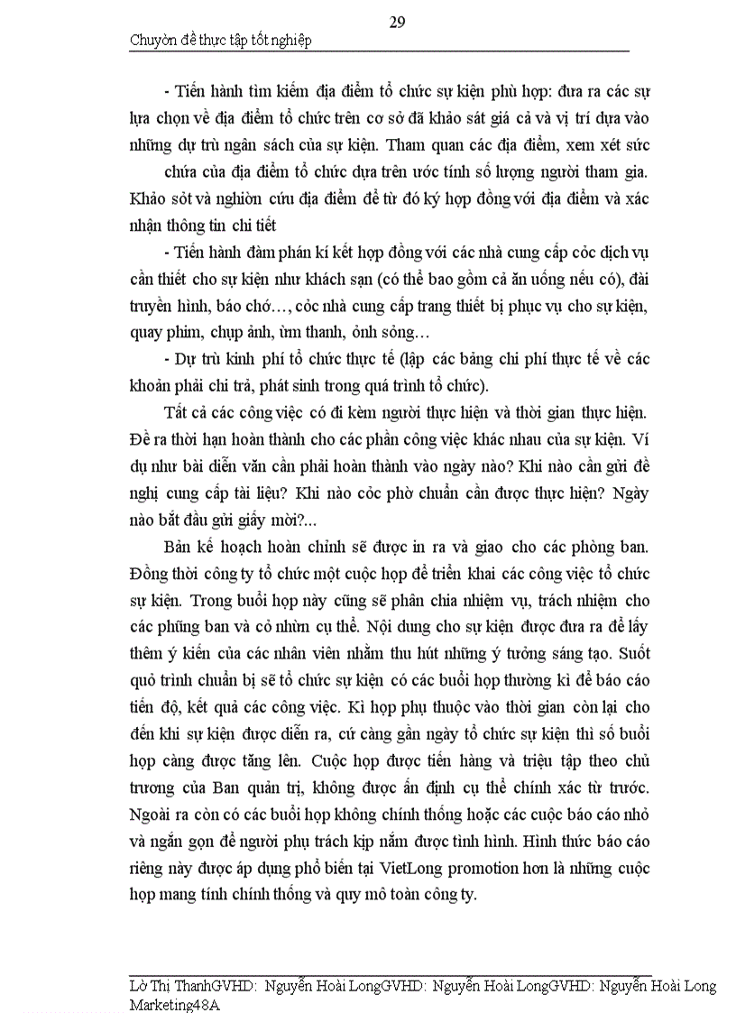 image for page Hoàn thiện quy trình dịch vụ tổ chức sự kiện của công ty cổ phần xúc tiến đầu tư thương mại và du lịch việt long
