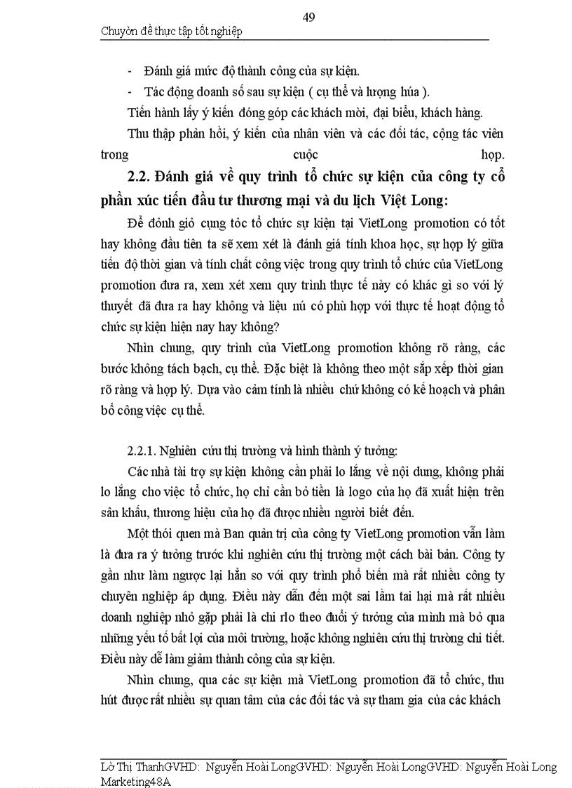 image for page Hoàn thiện quy trình dịch vụ tổ chức sự kiện của công ty cổ phần xúc tiến đầu tư thương mại và du lịch việt long