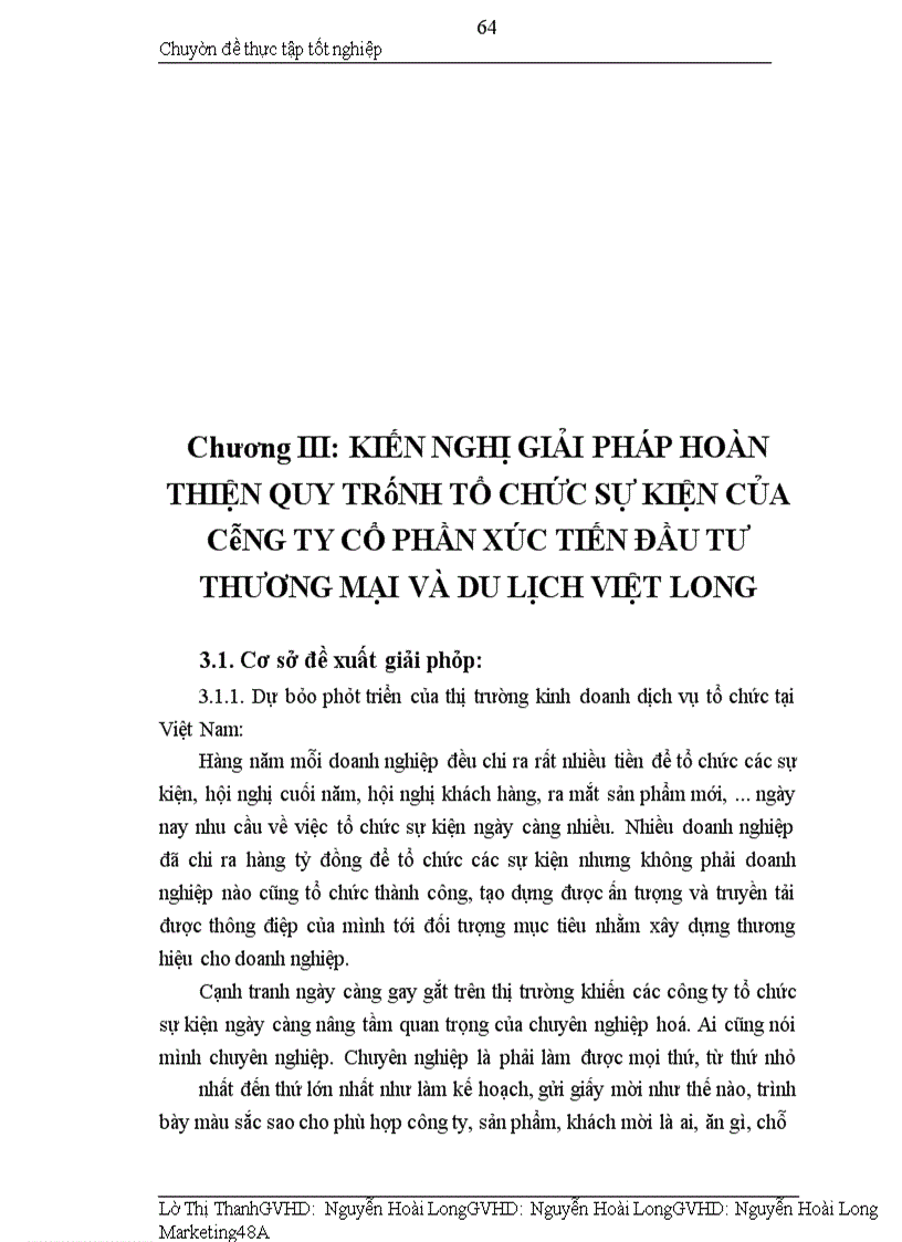 image for page Hoàn thiện quy trình dịch vụ tổ chức sự kiện của công ty cổ phần xúc tiến đầu tư thương mại và du lịch việt long