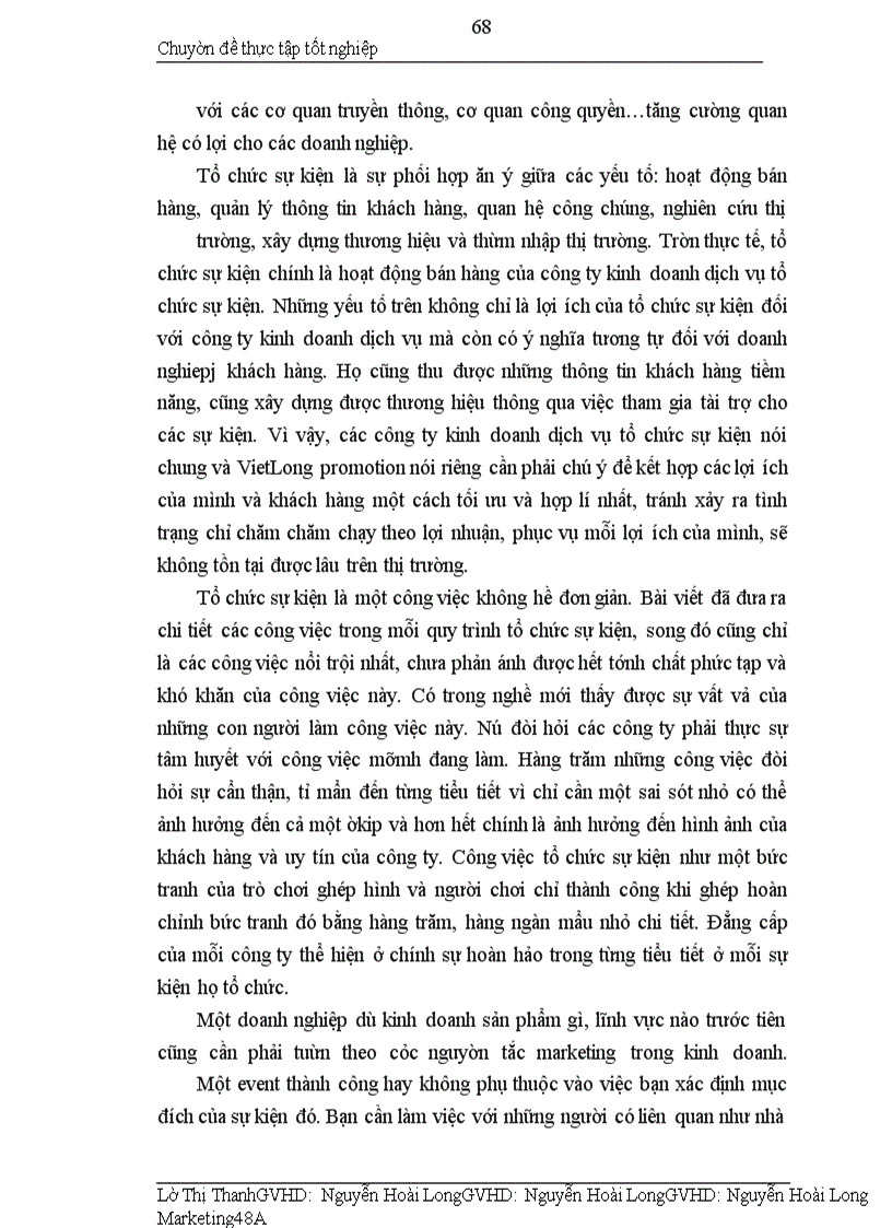 image for page Hoàn thiện quy trình dịch vụ tổ chức sự kiện của công ty cổ phần xúc tiến đầu tư thương mại và du lịch việt long