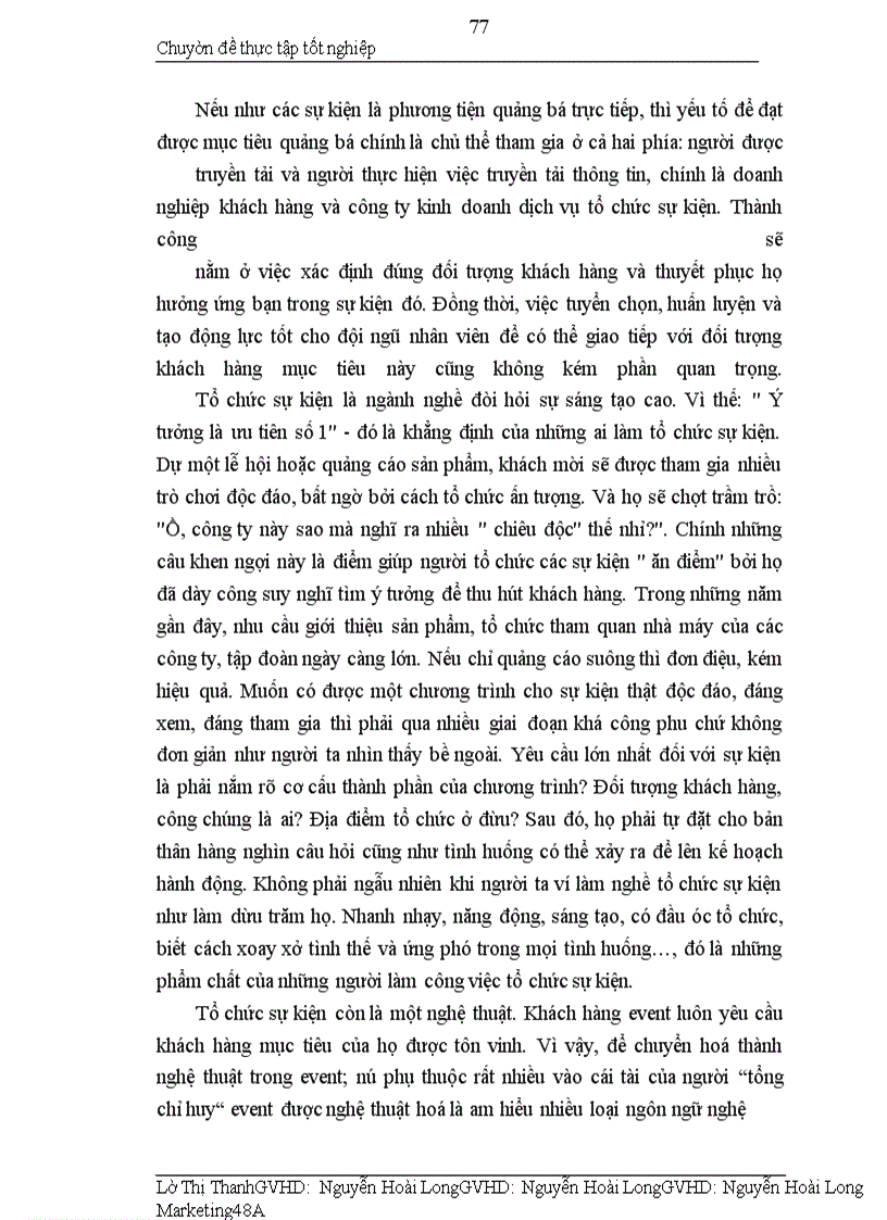 image for page Hoàn thiện quy trình dịch vụ tổ chức sự kiện của công ty cổ phần xúc tiến đầu tư thương mại và du lịch việt long