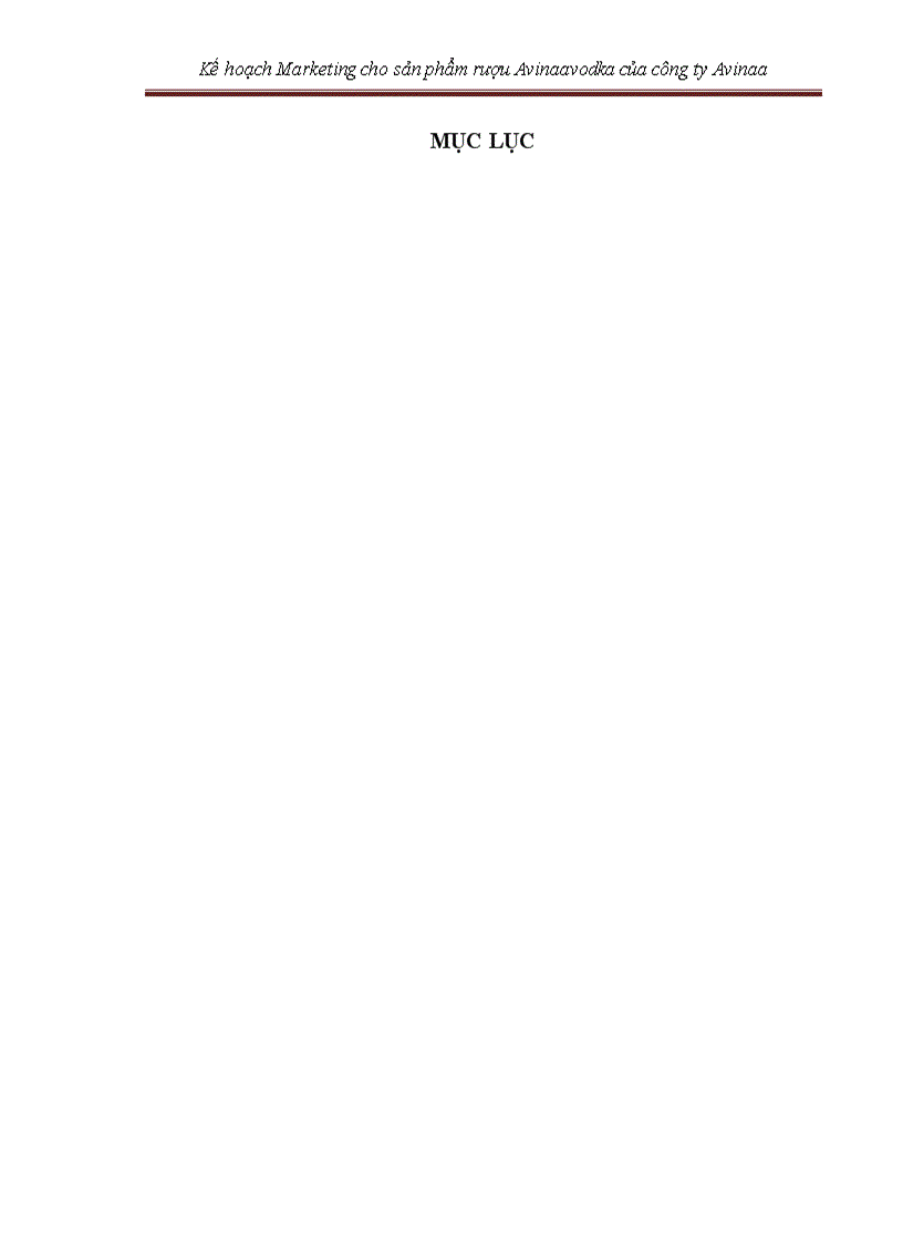 image for page Kế hoạch marketing cho sản phẩm rượu avinaaavodka của công ty avinaa hà nội – 05