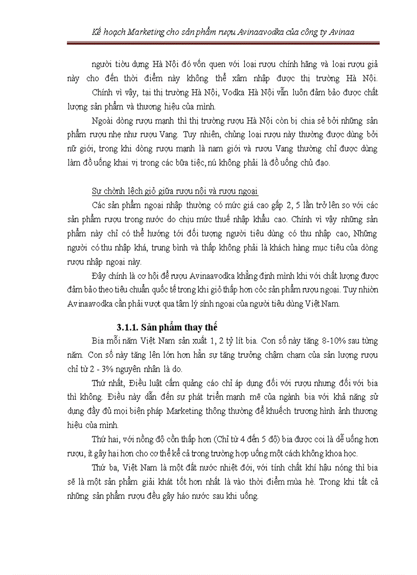 image for page Kế hoạch marketing cho sản phẩm rượu avinaaavodka của công ty avinaa hà nội – 05