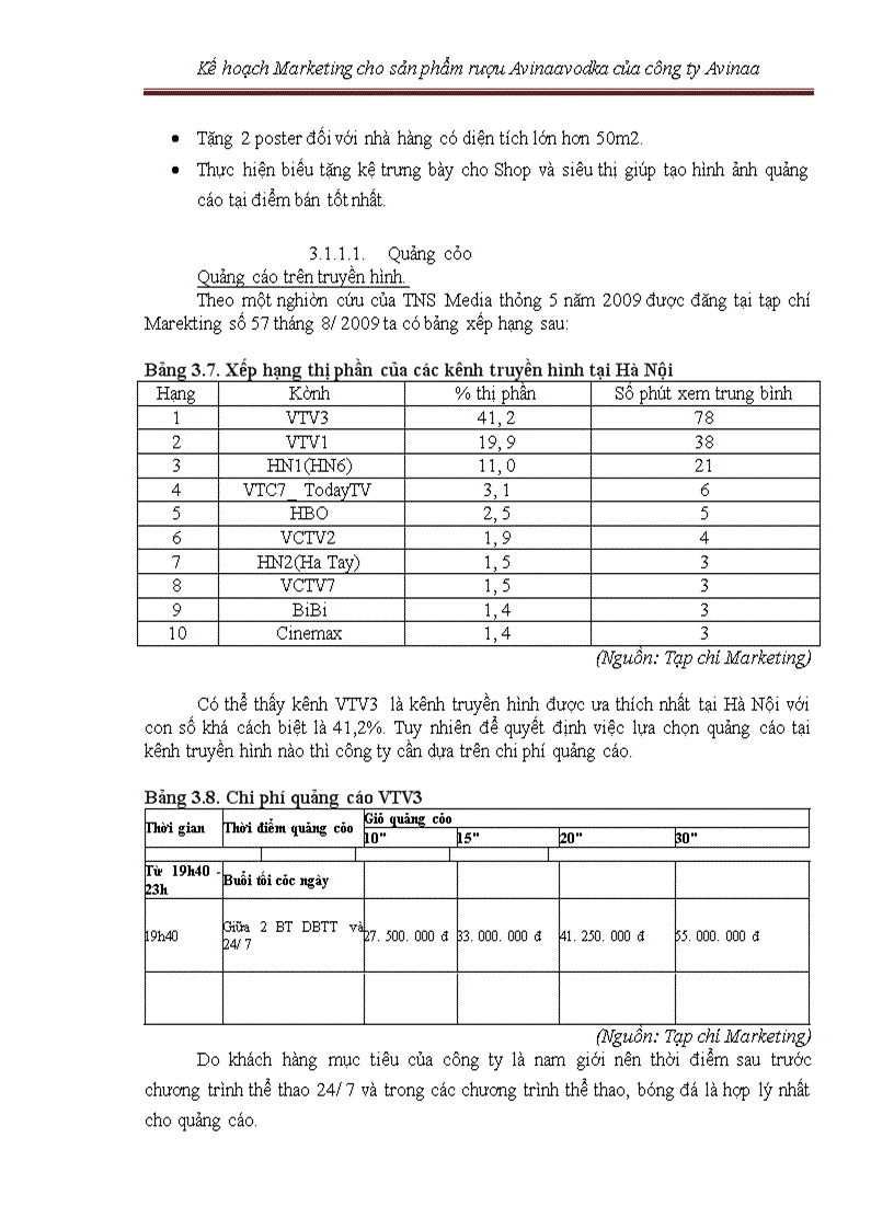 image for page Kế hoạch marketing cho sản phẩm rượu avinaaavodka của công ty avinaa hà nội – 05