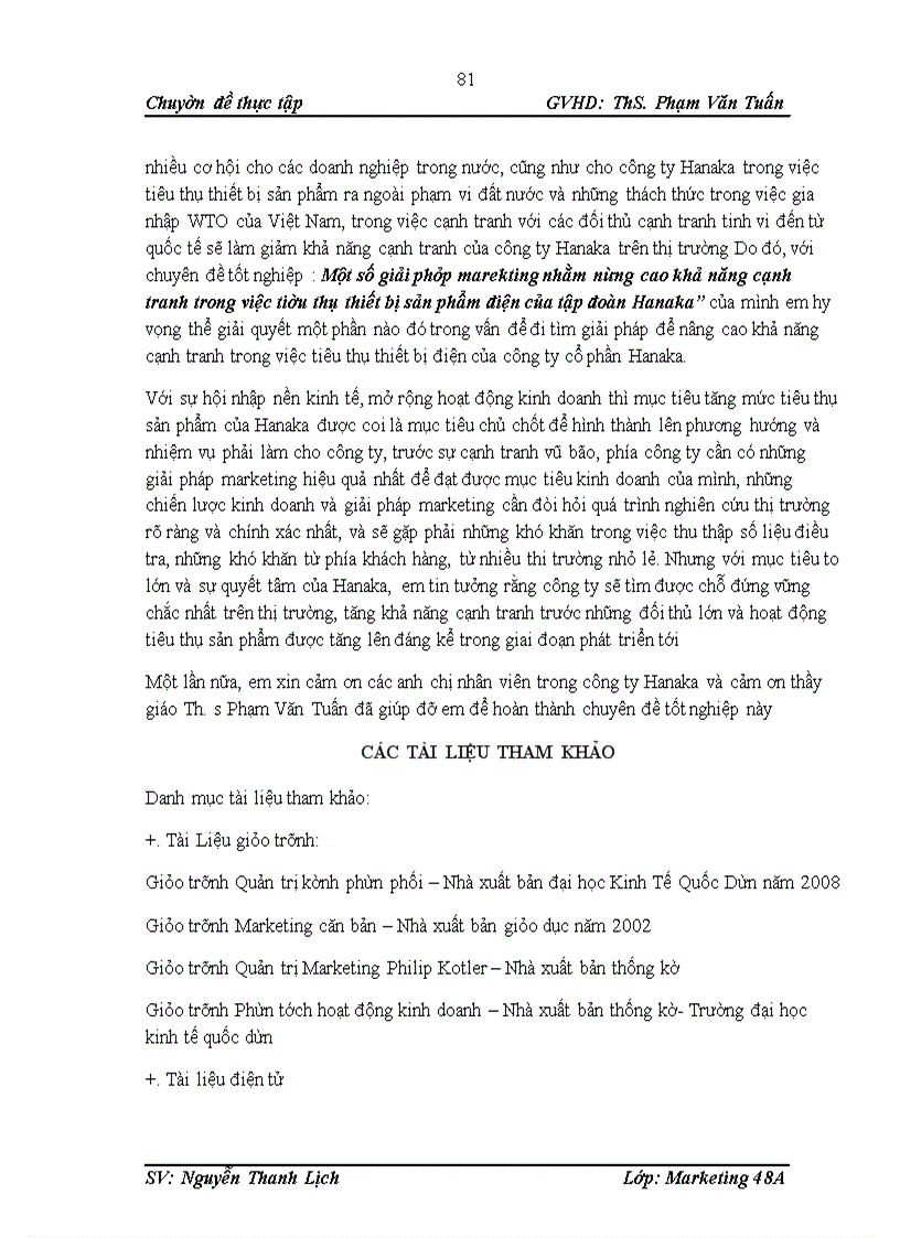 image for page Một số giải pháp marekting nhằm nâng cao khả năng cạnh tranh trong việc tiêu thụ thiết bị sản phẩm điện của tập đoàn Hanaka