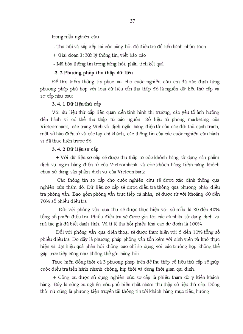 image for page Nghiên cứu hành vi khách hàng sử dụng dịch vụ ngân hàng điện tử của vietcombank trên địa bàn hà nôi