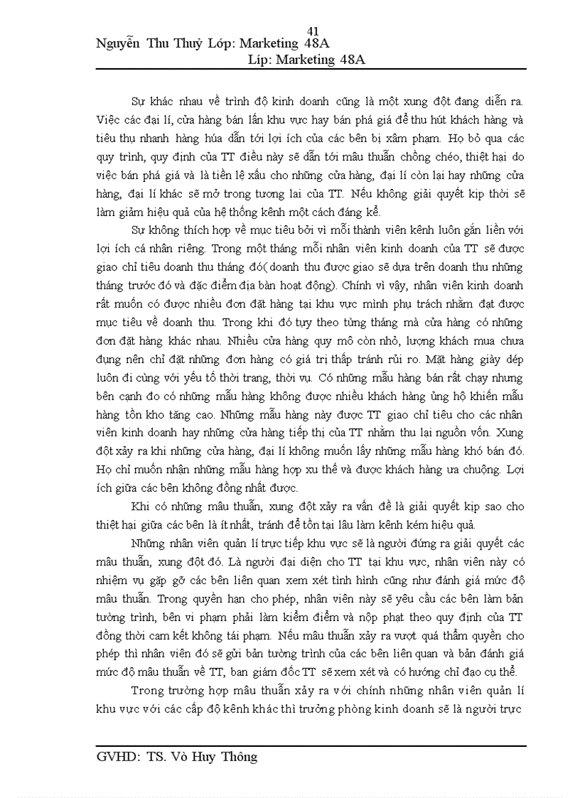 image for page Quản trị kênh phân phối tại trung tâm Bitis miền Bắc