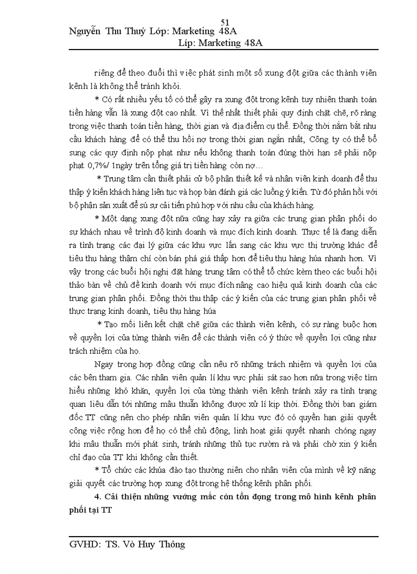 image for page Quản trị kênh phân phối tại trung tâm Bitis miền Bắc