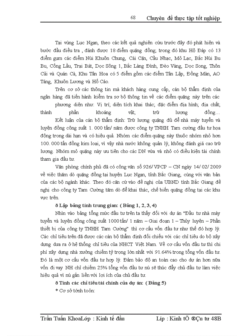 image for page Nâng cao chất lượng thẩm định tài chính dự án tại Ngân hàng Công thương Hoàng Mai