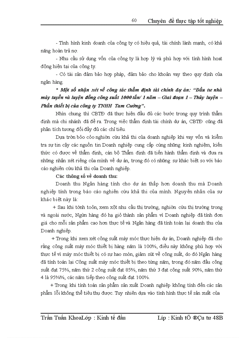 image for page Nâng cao chất lượng thẩm định tài chính dự án tại Ngân hàng Công thương Hoàng Mai